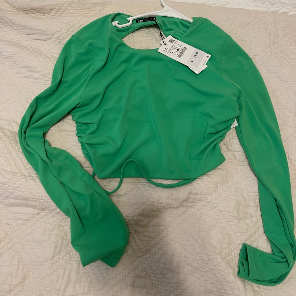 Zara crop top!